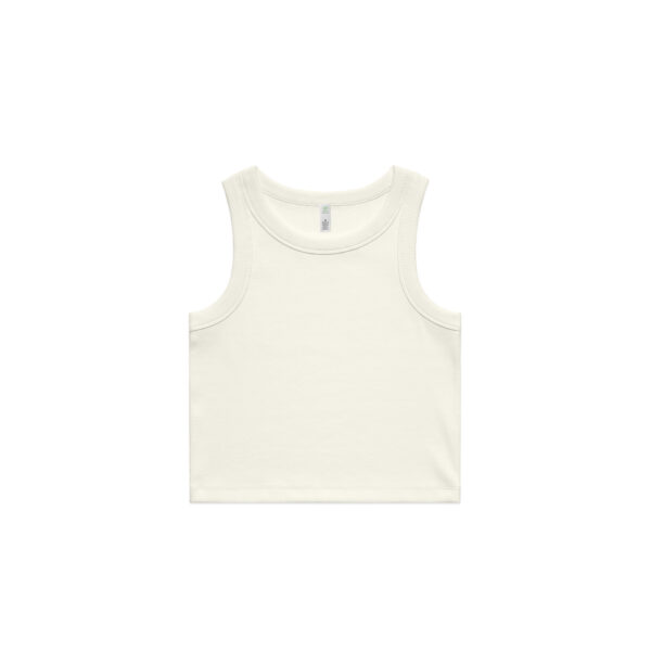 Wo's Organic Rib Crop Tank