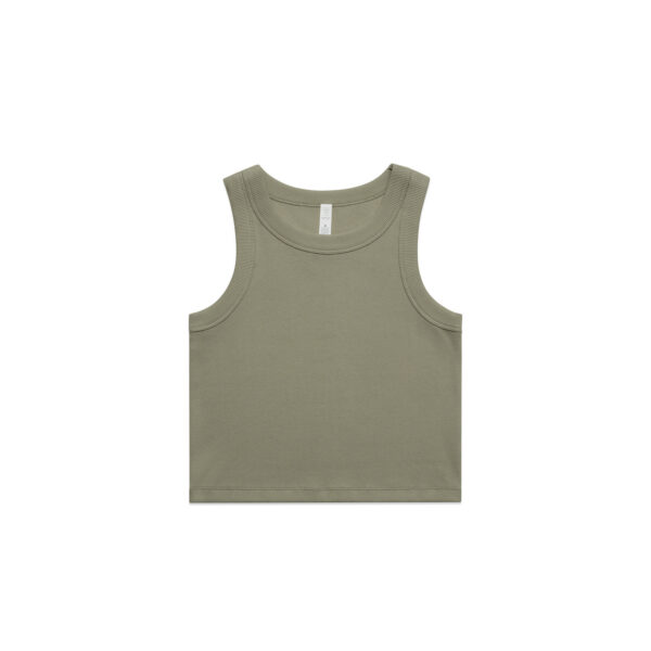 Wo's Organic Rib Crop Tank