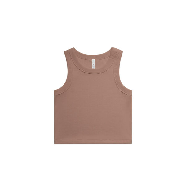 Wo's Organic Rib Crop Tank