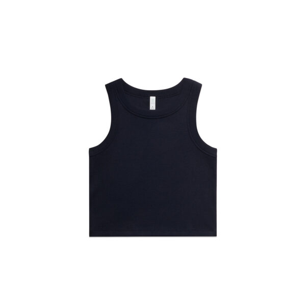 Wo's Organic Rib Crop Tank