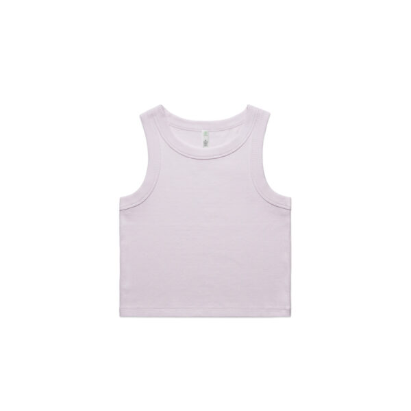 Wo's Organic Rib Crop Tank