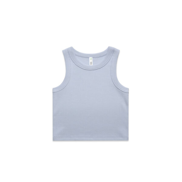 Wo's Organic Rib Crop Tank