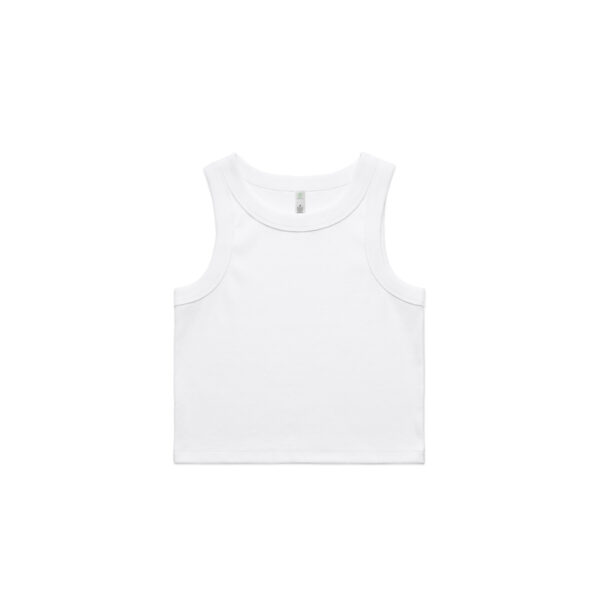 Wo's Organic Rib Crop Tank