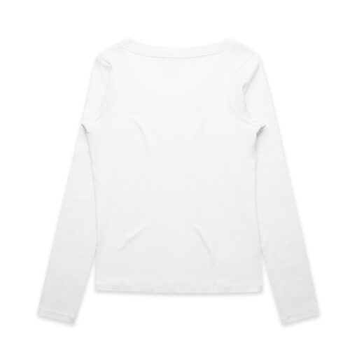 Wo's Organic Rib L/S Tee