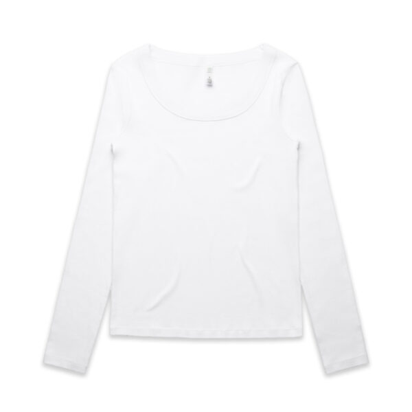 Wo's Organic Rib L/S Tee