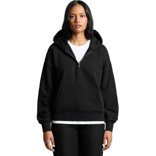 Wo's Relax Half Zip Hood