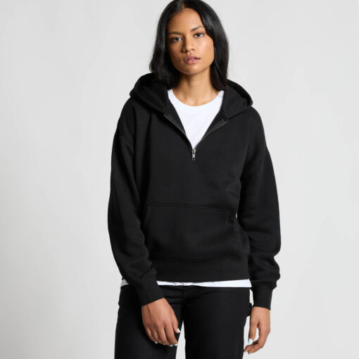 Wo's Relax Half Zip Hood