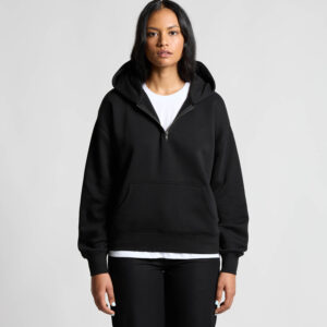 Wo's Relax Half Zip Hood