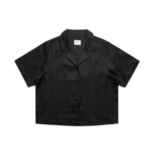 Wo's Linen S/S Shirt