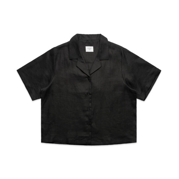 Wo's Linen S/S Shirt