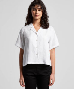 Wo's Linen S/S Shirt