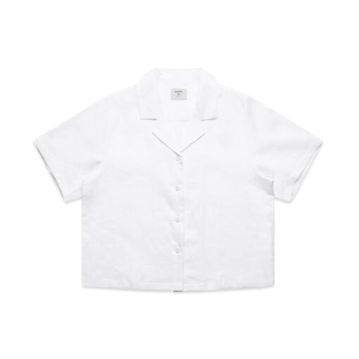 Wo's Linen S/S Shirt