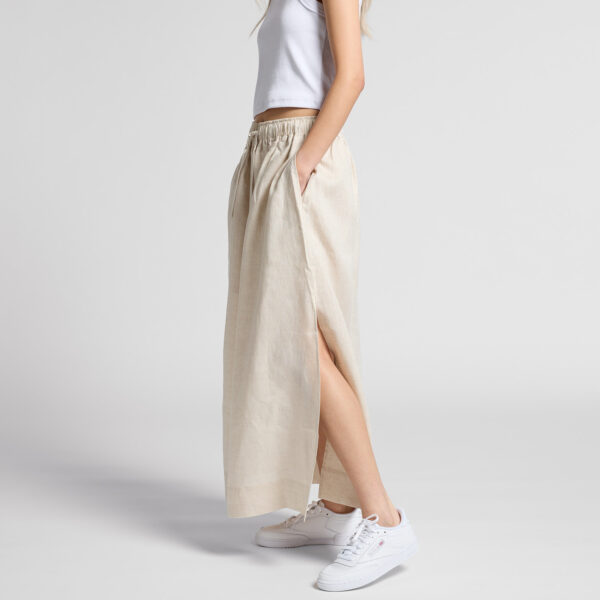 Wo's Linen Skirt