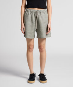 Wo's Linen Shorts