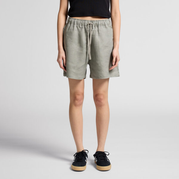 Wo's Linen Shorts