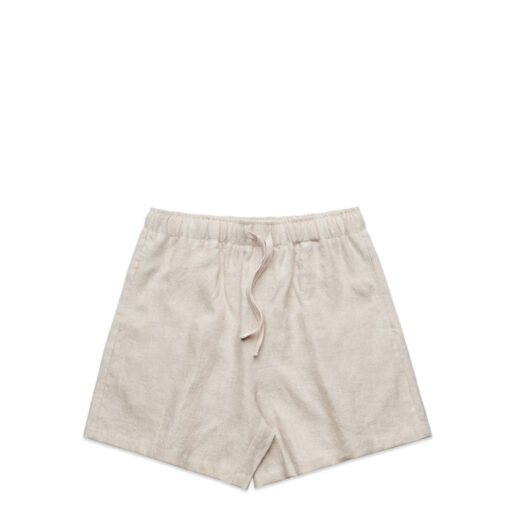 Wo's Linen Shorts