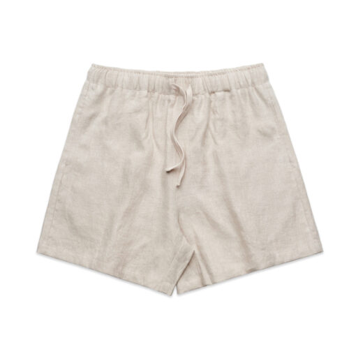 Wo's Linen Shorts