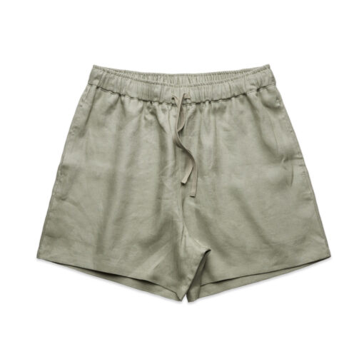 Wo's Linen Shorts