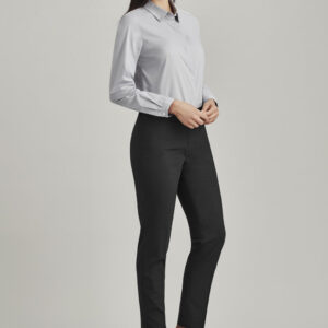 Womens Comfort Wool Stretch Slim Leg Pant