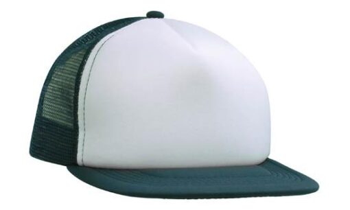 Flat Peak Trucker Mesh Cap