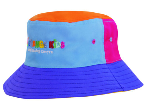 Breathable Poly Twill Childs Bucket Hat