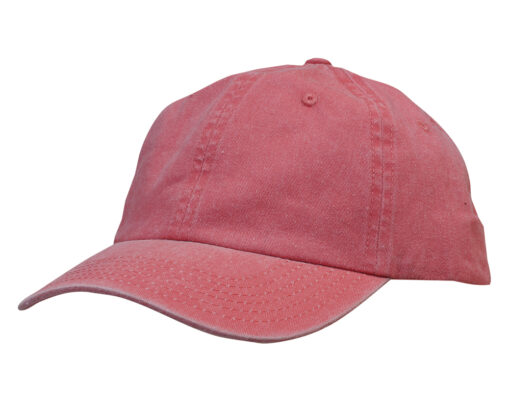 Enzyme Washed Pigment Dyed Cotton Twill Cap