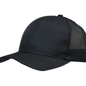 Breathable Poly Twill Cap with Honeycomb Mesh