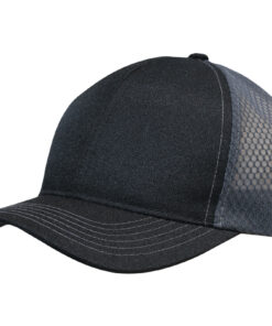 Breathable Poly Twill Cap with Honeycomb Mesh