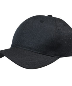 Breathable Poly Twill Cap with Circle Perforations