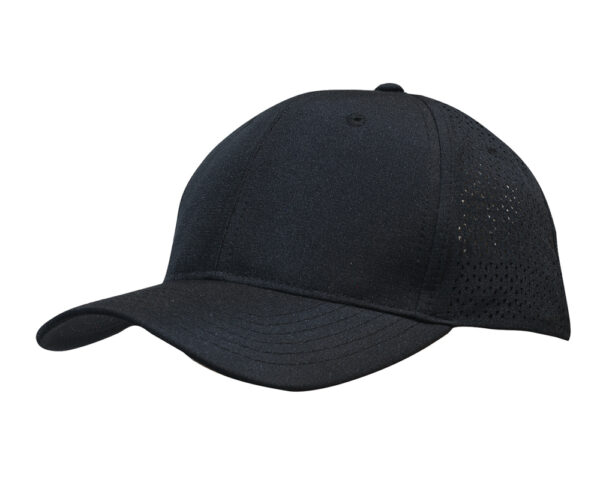 Sports Ripstop Twill Cap with Triangle Perforations