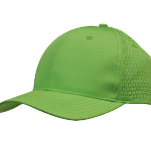 Sports Ripstop Twill Cap with Triangle Perforations