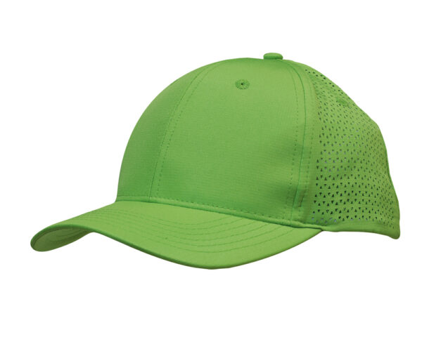 Sports Ripstop Twill Cap with Triangle Perforations