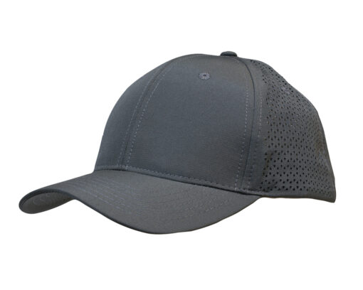 Sports Ripstop Twill Cap with Triangle Perforations