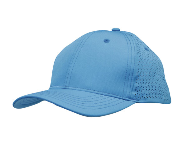 Sports Ripstop Twill Cap with Triangle Perforations