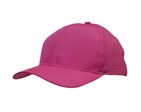 Sports Ripstop Twill Cap with Triangle Perforations