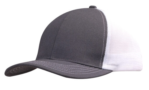 Brushed Cotton with Mesh Back Cap