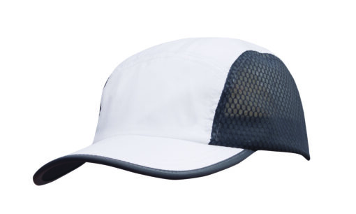 Sports Ripstop with Bee Hive Mesh and Towelling Sweatband