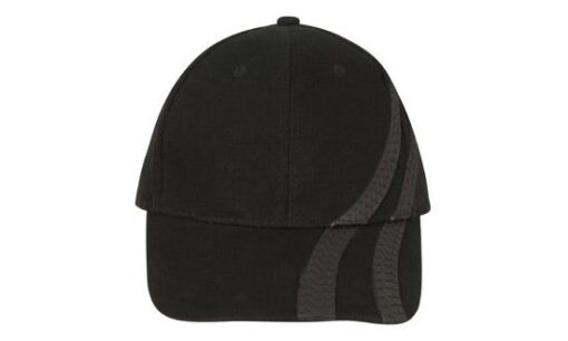 Brushed Heavy Cotton Cap with Tyre Tracks