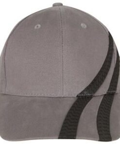 Brushed Heavy Cotton Cap with Tyre Tracks