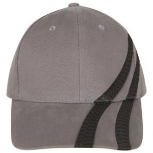 Brushed Heavy Cotton Cap with Tyre Tracks