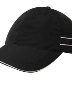 Microfibre Sports Cap with Piping and Sandwich