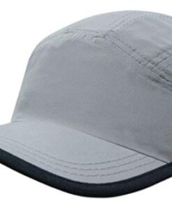 Microfibre Sports Cap with Trim on Edge of Crown & Peak