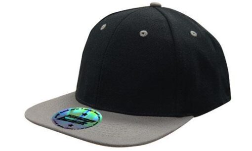 Premium American Twill Cap with Snap Pro Back Pro Styling - Two Tone