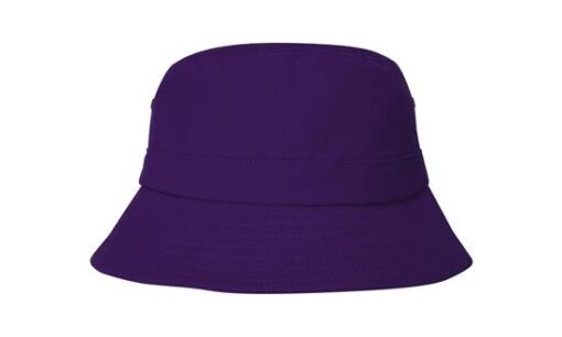 Brushed Sports Twill Youth Bucket Hat