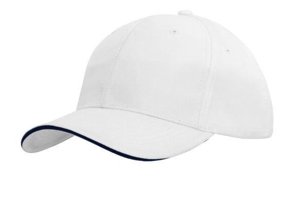 Sports Ripstop Cap with Sandwich Trim