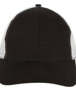 Brushed Cotton Cap with Mesh Back