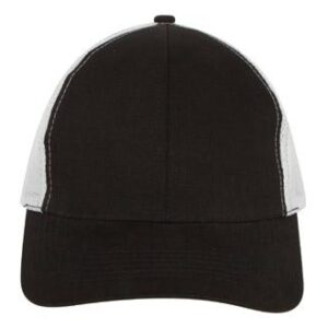 Brushed Cotton Cap with Mesh Back