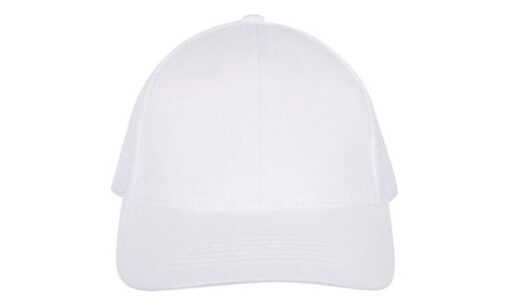 Brushed Cotton Cap with Mesh Back