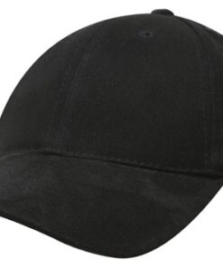 Brushed Heavy Cotton Cap with Suede Peak