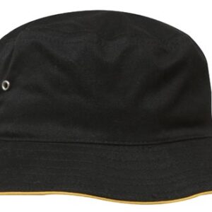 Brushed Sports Twill Bucket Hat